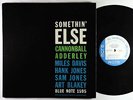 Cannonball Adderley - Somethin' Else LP - Blue Note Mono DG RVG Ear W 63rd VG+