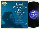 Dinah Washington - For Those In Love LP - EmArcy - MG 36011 Mono DG