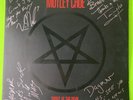 AUTOGRAPHED / SIGNED BY WHOLE BAND MOTLEY CRUE SHOUT AT THE DEVIL LP PROMO COPY