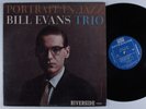 BILL EVANS TRIO Portrait In Jazz RIVERSIDE LP mono i