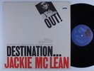 JACKIE MCLEAN Destination Out  BLUE NOTE LP VG+ stereo UA van gelder i