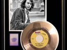 NEIL DIAMOND SOLITARY MAN 45 RPM GOLD METALIZED RECORD RARE NON RIAA