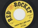 NORTHERN SOUL R&B DOOWOP 45 - STYLERS -LOOKING FOR NEW LOVE - HEAR - RED ROCKET