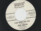 NORTHERN SOUL  45 - JULIE GIBSON AND THE ANGLOWS  -HEAR  1962 PROMO HERALD