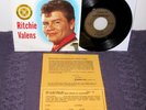 RITCHIE VALENS Little Girl 45 Rare Del-Fi Rockabilly Picture Sleeve+Insert NICE
