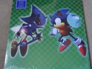 SONIC CD SOUNDTRACK BLUE/GREEN SPLATTER ETCHED 3 X LP VINYL RECORD DATA DISCS
