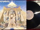 IRON MAIDEN   POWERSLAVE CAPITOL 1984 OG US  PRESS TEXTURED COVER W/INNER SLEEVE
