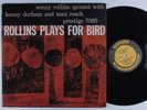SONNY ROLLINS Rollins Plays For Bird PRESTIGE LP mono w 50th RVG deep groove i