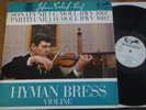 HYMAN BRESS  / BACH sonata no 1 & partita no 1 / EURODISC