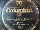 78 Rpm Jazz, California Ramblers 'Everything is Hotsy Totsy Now' US Columbia