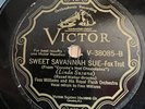 78 Rpm Jazz, Fess Williams Royal Flush Orch 'Sweet Savannah Sue' US Victor 38085
