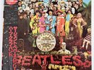 THE BEATLES Japan Mono Import Red Vinyl SGT PEPPERS Japanese OBI Audiophile Rare