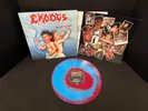 EXODUS BONDED BY BLOOD SPLATTER VINYL WITH POSTER