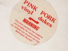 THE PORK DUKES   Original 1978 UK Wood Records 12-ytack vinyl LP on PINK VINYL
