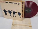 THE BEATLES Help  1966 JAPAN RED VINYL LP Odeon OP-7387 RARE  Gatefold
