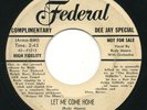 RUDY MOORE - Step It Up And Go / Let Me Come Home - FEDERAL - R&B 45