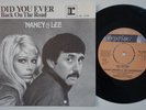 LEE HAZLEWOOD & NANCY SINATRA Did You Ever RARE Sweden 45 swedish folk country