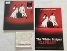 White Stripes Elephant 2LP 20th ANNIVERSARY Handkerchief + Promo Poster RARE TMR