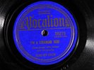 Blind Boy Fuller VOCALION 05273 E- I'm A Stranger Here PREWAR BLUES / GOSPEL 78