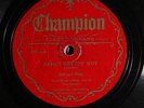 Big Bill Johnson AKA Big Bill Broonzy CHAMPION 16015 V+ PREWAR BLUES / GOSPEL 78