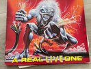 Iron Maiden - A Real Live One - rare vinyl UK original first press