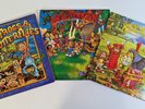 3 Candle Sir Olivers, Music Machine, Bullfrogs Butterfly LP Records Storybooks