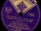 WALTER MÜLLER & ADALBERT LUTTER Es könnte dein Glück sein/ ..Himmel 78rpm  S7611