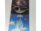 STARCASTLE Fountains of Light 1977 Epic LP Vinyl PE-34375 + Self Titled Pe 33914
