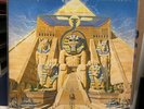 IRON MAIDEN - Powerslave LP textured cover Black vinyl 1984 