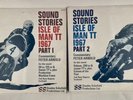 ISLE OF MAN TT 1967 Parts 1 & 2 - 2 x Vinyl LPs - Sound Stories LP 577/578 VG+