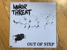 Minor Threat Out Of Step LP Dischord 1983 First Press Black Back Bad Brains