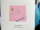 TEEN SUICIDE DC Snuff Film Waste Yrself BLUE FIRST PRESSING Vinyl Record LP /700