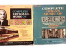 COMPLETE KEYBOARD & ORGAN MUSIC OF J.S. BACH - 36 RECORD MURRAY HILL BOX SETS VG