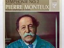 PIERRE MONTEUX ⸺  BRAHMS symphony no.2 ⸺  PHILIPS HI-FI stereo LP EX+