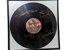 Eagles Live Vinyl LP Record Hand Signed By The Band RARE in Frame