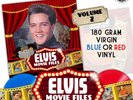 Elvis Presley LP plus CD Movie Files Vol.2 in Red Or Blue Vinyl Petticoat