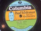 Columbia 1945D Paul Whiteman Orch CHINA BOY w Bix & Bing 78 rpm 1929 E-