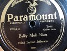 BLIND LEMON JEFFERSON PARAMOUNT 12631 BLUES 78 rpm E/E+ **FANTASTIC COPY **