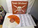 Teenage Bottlerocket - Sick Sesh  (Orange/Clear Split w/ White) Vinyl Record LP