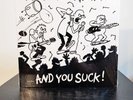 The Meatmen – We're The Meatmen And You Suck  LP 1983 Touch And Go EX Condition