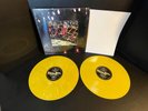 KISS UNPLUGGED 2 LP SET YELLOW VINYLS WITH POSTER