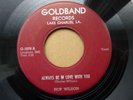 HOP WILSON 45 'ALWAYS IN LOVE WITH YOU' USA GOLDBAND KILLER 1958 BLUES STROLLER
