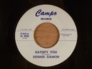 Dennis Damon Satisfy You/Debbie Texas Fuzz Garage, Psych, Hard Rock 1969 Campo