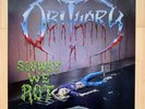 Obituary Slowly We Rot 12” vinyl 1989 1st release near Mint condition
