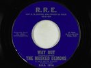 Surf Inst. 45 - Masked Demons - Way Out/Hi-Surfin' - R.R.E. - VG+ mp3