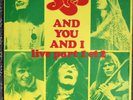 Yes-And You And I Live part 1 et 2 French 45 w/PS