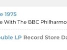 The 1975 Live with the BBC Philharmonic Orchestra  2LP Clear vinyl RSD 2023