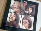 THE BEATLES - LET IT BE   1970 UK APPLE VINYL LP  DARK GREEN APPLE  w/ORIG INNER