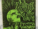 CHAOS U.K. - BURNING BRITAIN EP - VERY GOOD++ /EX