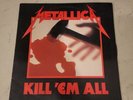 Metallica Kill 'Em All  Megaforce Records LP  MRI-069